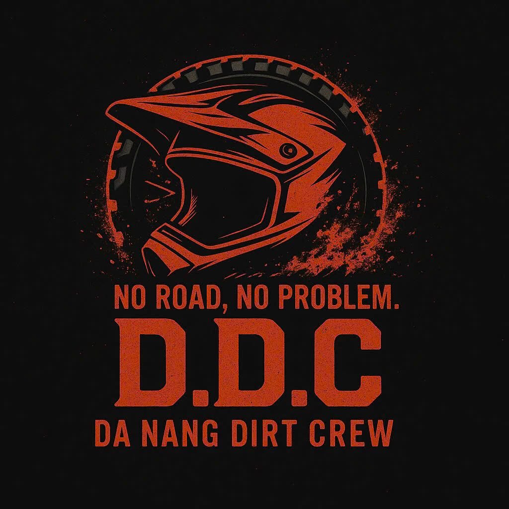 Da Nang Dirt Crew Logo - No Road, No Problem